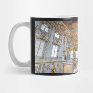 Peterhof Palace interior in Saint Petersburg, Russia Mug